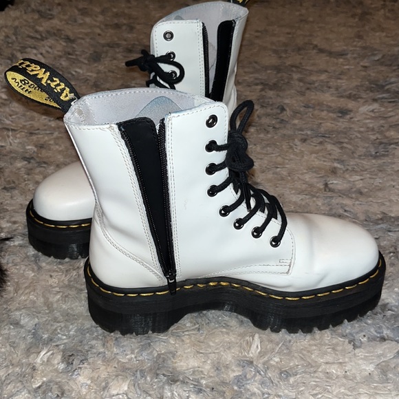 Jadon boot smooth leather platforms - Picture 2 of 7